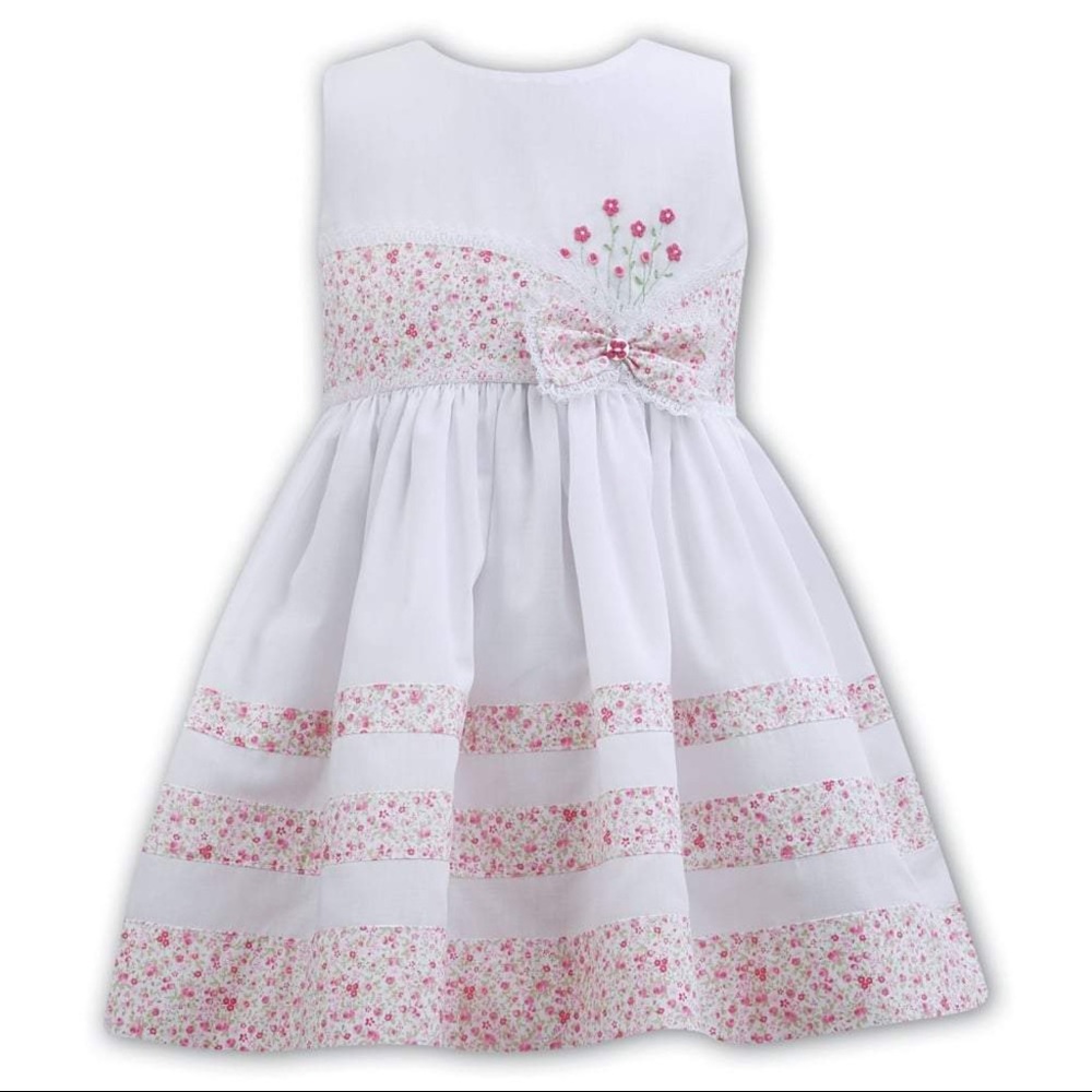 NWT Sarah Louise Girls Floral Print Dress